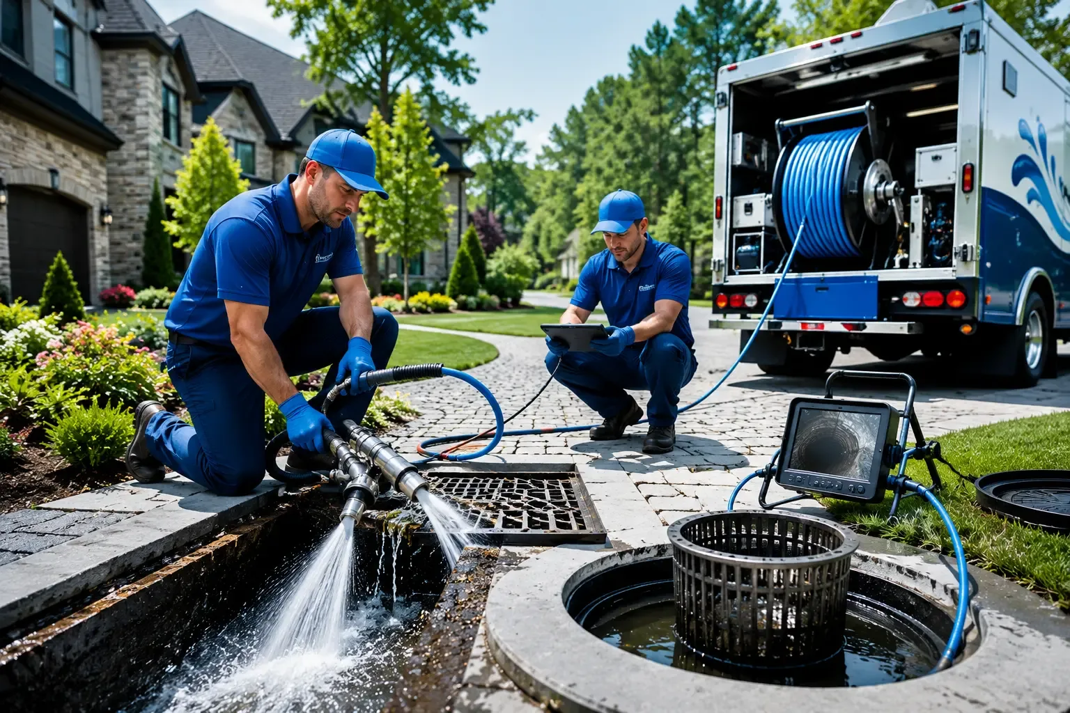 Local outdoor drain cleaning professionals in Holliday, TX